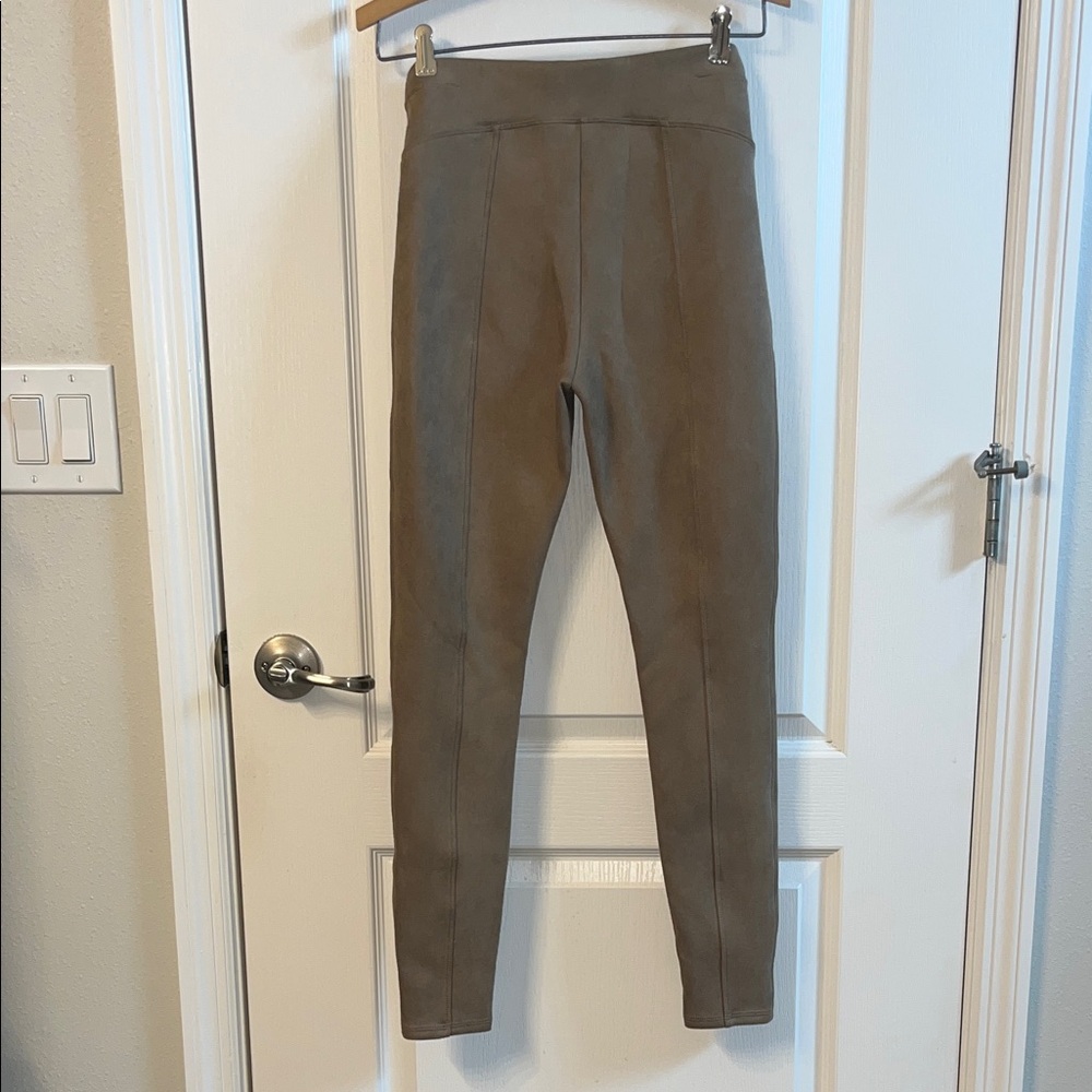 SPANX Tan Faux Suede Women's Leggings S - Picture 5 of 5
